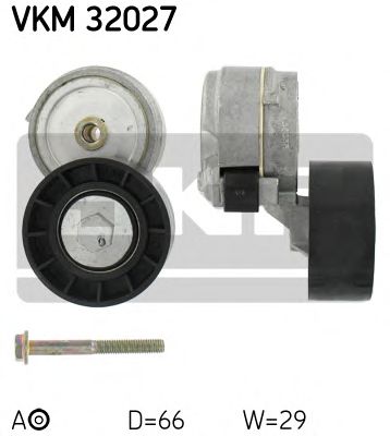 VKM 32027 SKF Натяжний ролик1